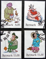 Denmark 2011    Winterstamp - Comics   MiNr.1681-84A    ( Lot  B 2038 ) - Used Stamps
