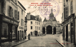 M60 - 21 - BEAUNE - Côte-d'Or - Rue Maufoux Et Église Notre-Dame - Beaune