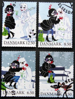 Denmark 2010  MiNr.1624-1627A  (O)  Winter Fairytales. ( Lot  B 2042 ) - Gebraucht