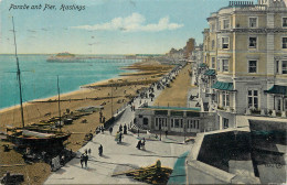 Postcard United Kingdom England Hastings Parade And Pier - Hastings