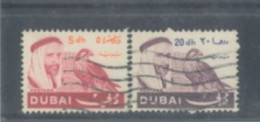 DUBAI. - 1967,  STAMPS SET OF 2, SG # 257 & 259, USED. - Dubai