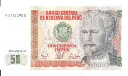 PEROU 50 INTIS 1987 UNC P 131 B - Perù