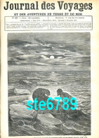 Journal Des Voyages 1878  N° 69 Aventures Artiste Grand Ouest , Moeurs De L'Inde , Departement Eure Et Loir - 1850 - 1899