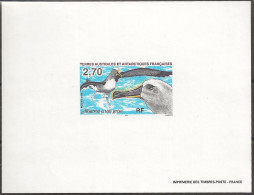 Feuillet Gommé Taaf/fsat Oiseau Albatros à Tête Grise YVT 229 Mnh** - Geschnittene, Druckproben Und Abarten