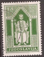 1940  413-17  JUGOSLAVIJA JUGOSLAWIEN KROATIEN CROAZIA HRVATSKA STORIA  KOENIG TOMISLAV  USED - Usati