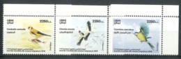 LEBANON. - 2019,  WORLD BIRDS MIGRATORY COMPLETE SET OF 3, UMM (**). - Liban