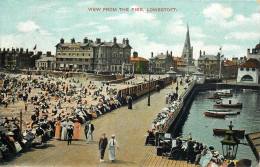 Postcard United Kingdom England Lowestoft From The Pier - Lowestoft