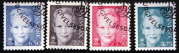 Denmark 2008    Minr.1482 -85 ( O) Queen Margrethe II   ( Lot  B 2063  ) - Gebraucht