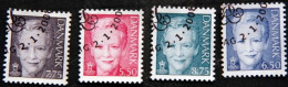 Denmark 2008    Minr.1482 -85 ( O) Queen Margrethe II   ( Lot  B 2064  ) - Gebraucht