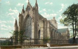 Postcard United Kingdom England Carlisle Cathedral East. 1906 - Carlisle