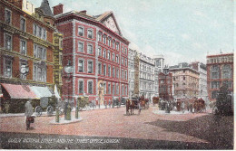 Queen Victoria Street And The "Times" Office, London - London Suburbs