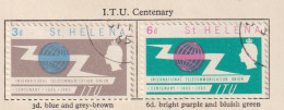 ST HELENA -  1965 ITU Set Used As Scan - Saint Helena Island