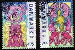 Denmark 2006 NORDEN MiNr.1431-32 Nordische Mythen Nordic Myths Elves Elfen  ( Lot B 2074 ) - Gebraucht