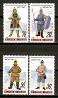 Korea North 1990 Corea / Warriors Costumes MNH Trajes De Guerreros Kostüme / Cu17003  18-23 - Autres & Non Classés