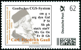 GAUSS, C.F. - CGS System - Mathematics, Physics, Physique, Physicien, Physicist - Marke Individuell - Physik