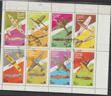 STATE OF OMAN 1974 Aviation Bloc 8 Timbres - 2004 - Aviones