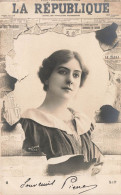 PHOTOGRAPHES - Léopold-Émile Reutlinger - La République - Portrait D'une Femme - Carte Postale Ancienne - Andere & Zonder Classificatie