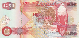 ZAMBIA  50 Kwacha   ND/1992   P-37   UNC - Sambia