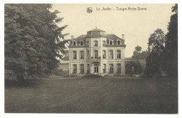 Belgique  -    Tongres  Notre Dame   - Le Jardin -  Mme  Jules Jacobs  Wescamps - Chièvres