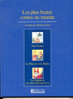 LES PLUS BEAUX CONTES DU MONDE Tom Pouce Pauvre Et Le Riche Diable Et Ses 3 Cheveux D Or Racontés Par Marlène Jobert - Sprookjes