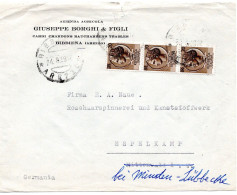 72776 - Italien - 1959 - 3@20L Siracusa A Bf BIBBIENA -> Westdeutschland - 1946-60: Storia Postale