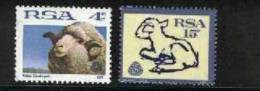 REPUBLIC OF SOUTH AFRICA, 1972, MNH Stamp(s) Definitives Sheep,  Nr(s) 412-413 - Neufs