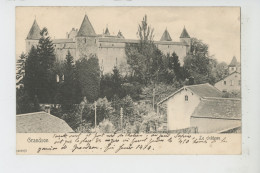 SUISSE - VAUD - GRANDSON - Le Château - Grandson