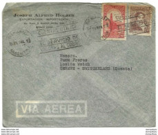 42 - 97 - Enveloppe Envoyée De Buenos Aires à Genève 1946 - Covers & Documents