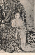 BIRMANIE - Petite Princesse Birmane - Carte Postale Ancienne - Myanmar (Birma)