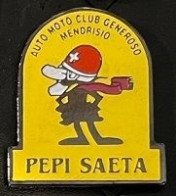 MOTO - MOTOCYCLISTE - MOTORBIKE - MOTORRAD - BIKER - PEPI SAETA - AUTO MOTO CLUB GENEROSO - MENDRISIO - TESSIN  - (33) - Motorräder