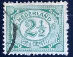 Nederland - C14/52 - 1899 - (°)used - Michel 52 - Cijfer - Used Stamps