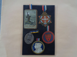 Lot De 5 épingles Patriotiques - Militaria - Guerre 1914/1918 - Décorations - Insignes - - Frankrijk