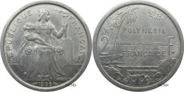 Polynésie Française - Territoire Français D'outre-mer - 2 Francs 1965 - SUP/AU58 - Mon6076 - Polynésie Française