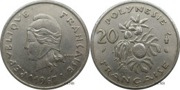 Polynésie Française - Territoire Français D'outre-mer - 20 Francs 1967 - TTB/XF45 - Mon6078 - Polinesia Francesa