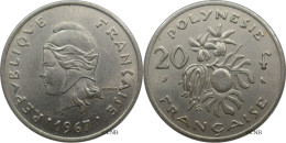 Polynésie Française - Territoire Français D'outre-mer - 20 Francs 1967 - TTB+/AU50 - Mon6079 - Frans-Polynesië