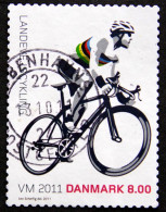 Denmark 2011  Cycle World Championship.   MiNr.1661 ( Lot B 2081 ) - Usado