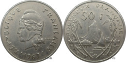 Polynésie Française - Territoire Français D'outre-mer - 50 Francs 1967 - TTB+/AU50 - Mon6083 - Polinesia Francese