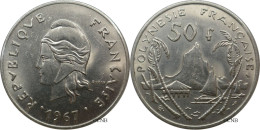 Polynésie Française - Territoire Français D'outre-mer - 50 Francs 1967 - SUP/AU58 - Mon6086 - Französisch-Polynesien