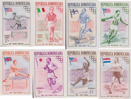 13318 MNH DOMINICANA 1957 16 JUEGOS OLIMPICOS VERANO MELBOURNE 1956 - Dominicaanse Republiek