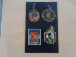 Lot De 4 épingles Patriotiques - Militaria - Guerre 1914/1918 - Décorations - Insignes - - Francia