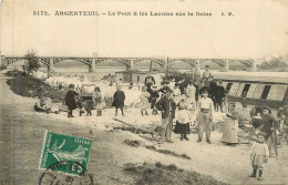 ARGENTEUIL Le Pont é Les Lavoirs Sur La Seine - Argenteuil