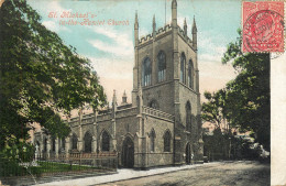 Postcard United Kingdom England St Michael-in-the-Hamlet Church - Liverpool