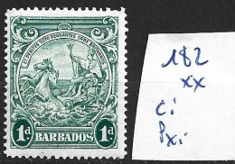 BARBADE 182 ** Côte 2 € - Barbados (...-1966)