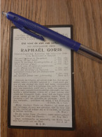 Devotie Overlijden - Kanunnik Raphaël Goris - Missionaris Brazilië - Herentals 1869 - Pirapora 1917 - Obituary Notices