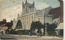 Postcard United Kingdom England Chertsey St. Peter's Church - Surrey