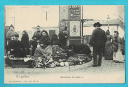 * Brussel - Bruxelles - Brussels * (Nels, Série 111, Nr 4) Marchande De Légumes, Marchands, Animée, Unique, TOP - Brussel (Stad)