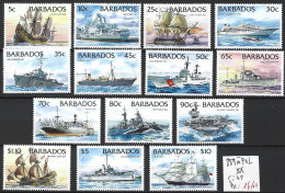 BARBADE 889 à 902 ** Côte 50 € - Barbados (1966-...)