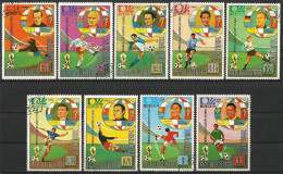 Equatorial Guinea 1973 - Mi 307/15 - YT 39A To 39G + Pa 24A/24B ( World Football Cup - Munich ) Complete Set - 1974 – Alemania Occidental