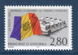 Andorre, Yv 466, Mi 487, **, Conseil De L'Europe - European Community