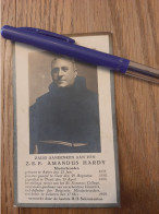 Devotie Overlijden - Priester Minderbroeder Amandus Hardy - Aalter 1857 - Lokeren 1929 - Obituary Notices